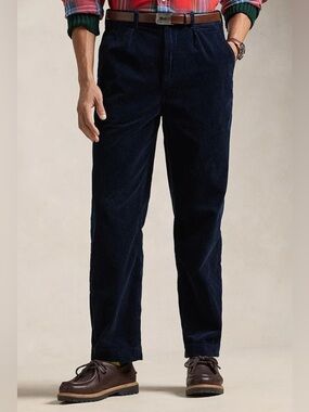 Polo Ralph Lauren Classic Fit Navy Corduroy Pants Size 38
